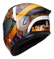 CASCO OBSIDIAN HUICHOL GOLD